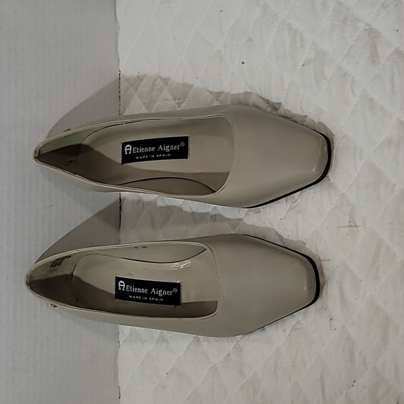 Etienne Aigner Women's Heels Gray Size 7 - Picture 2 of 13